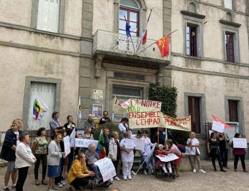 Mardi 3 janvier : l’EHPAD de Caunes-Minervois en grève pour rester public