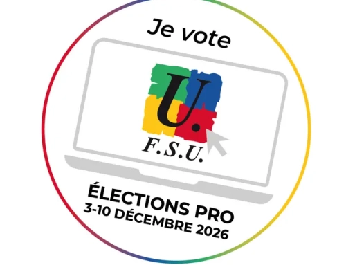 Décembre 2026 : élections professionnelles dans la Fonction Publique : Je vote FSU !